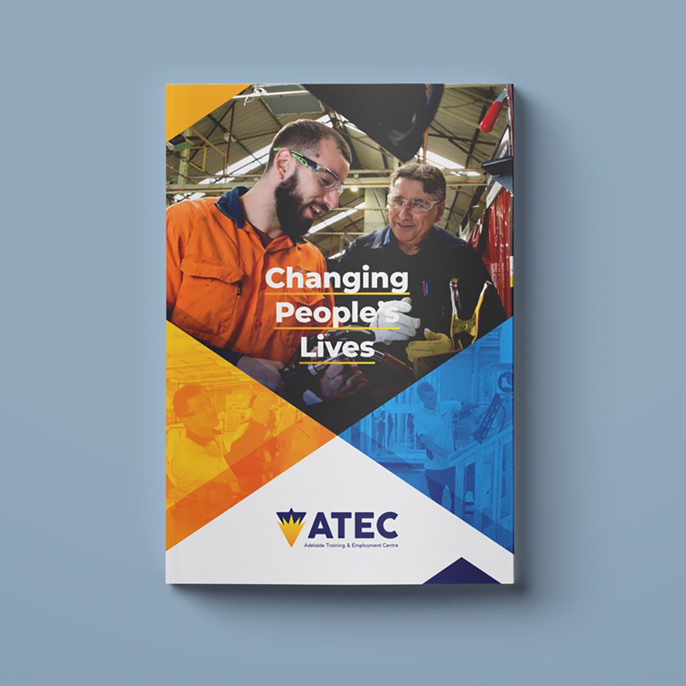 ATEC - branding adelaide Brochure design