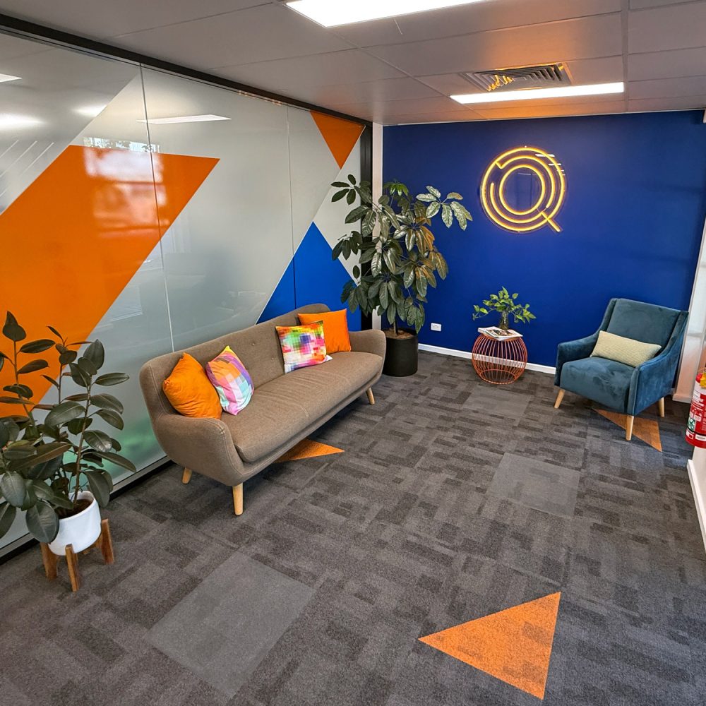 Quisk adelaide reception area - SEO, branding, graphic design, website design